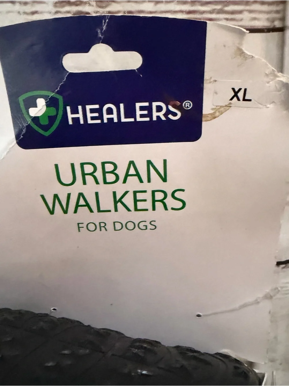 Healers Dog Boots for Paw Protection with Non-Slip Sole, 1 Pair